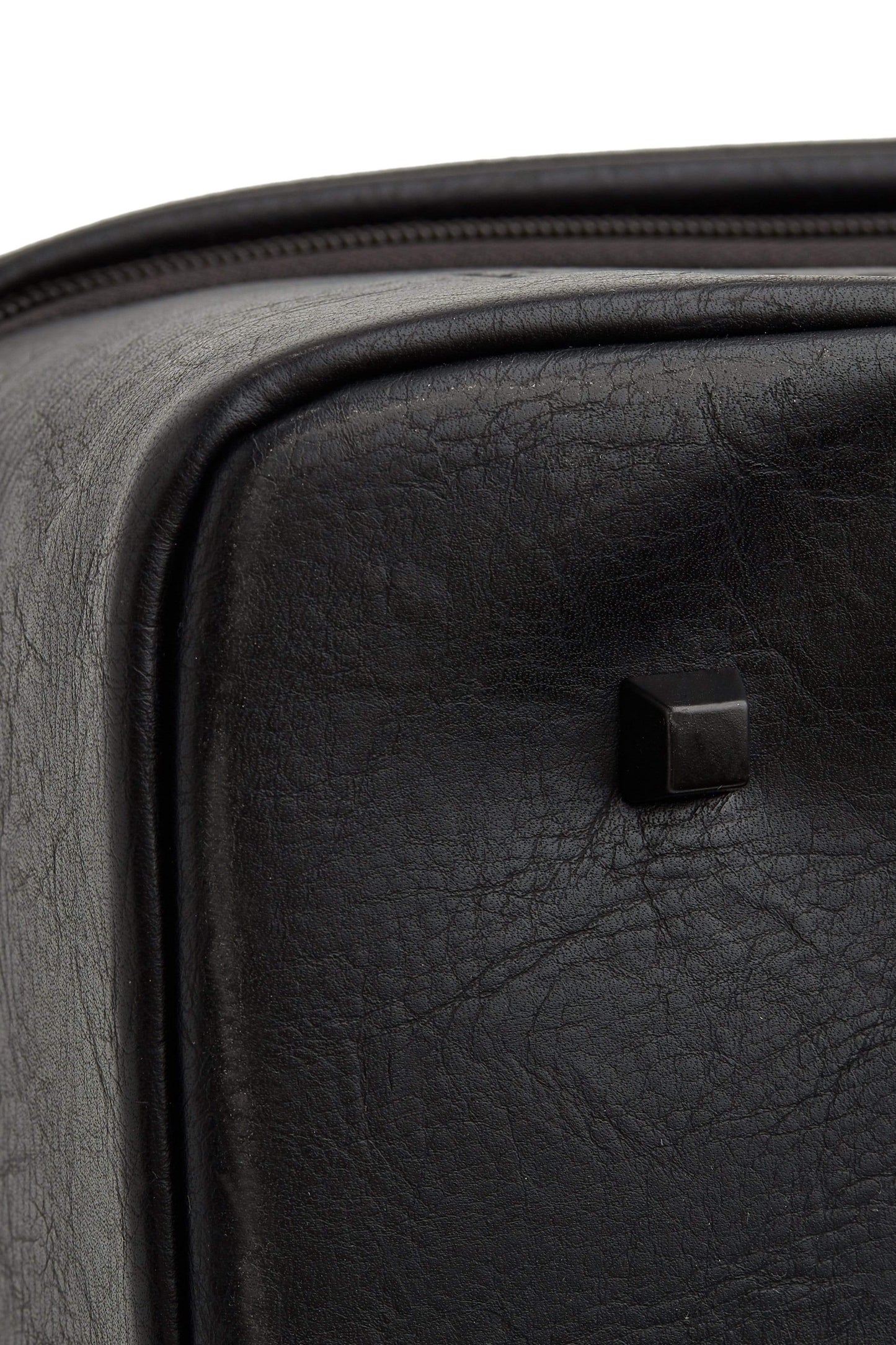 Convertible Mini Weekender Black Bottom Detail
