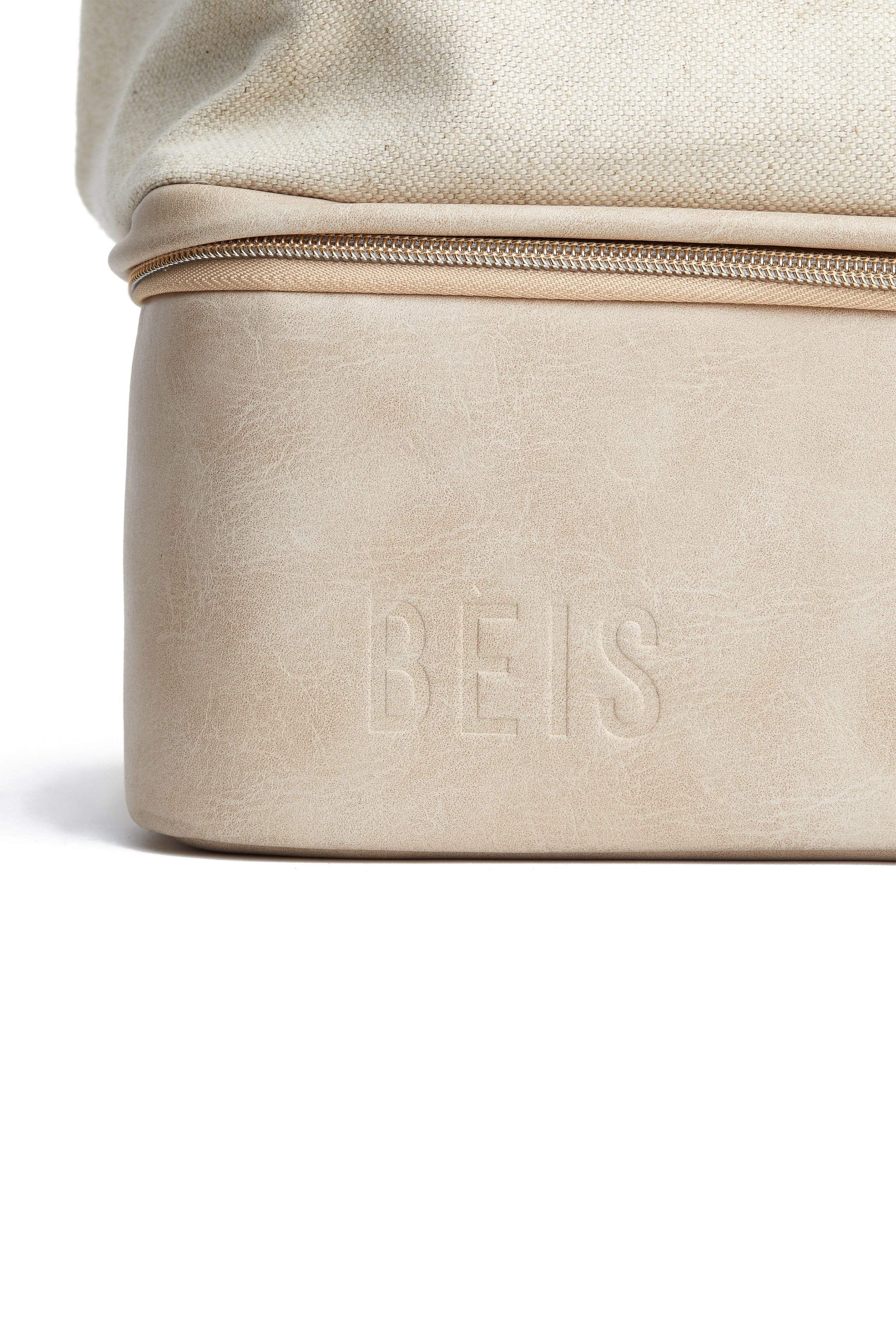 The convertible mini discount weekender in beige