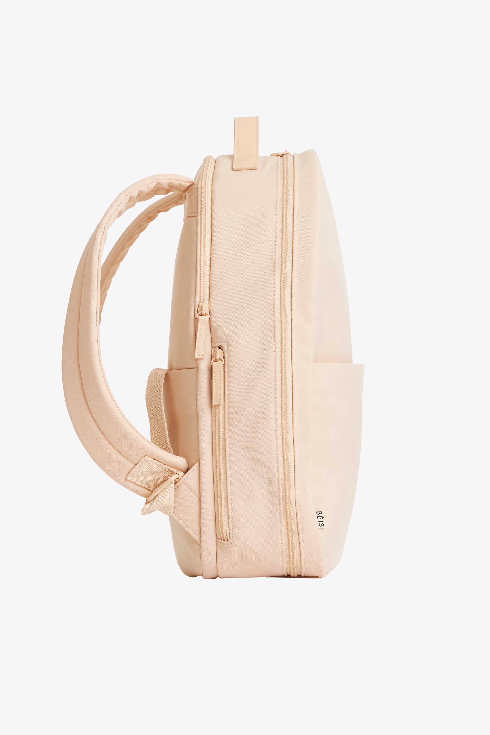 BÉIS 'The Commuter Backpack' In Beige - Beige Commuting Backpack For Work