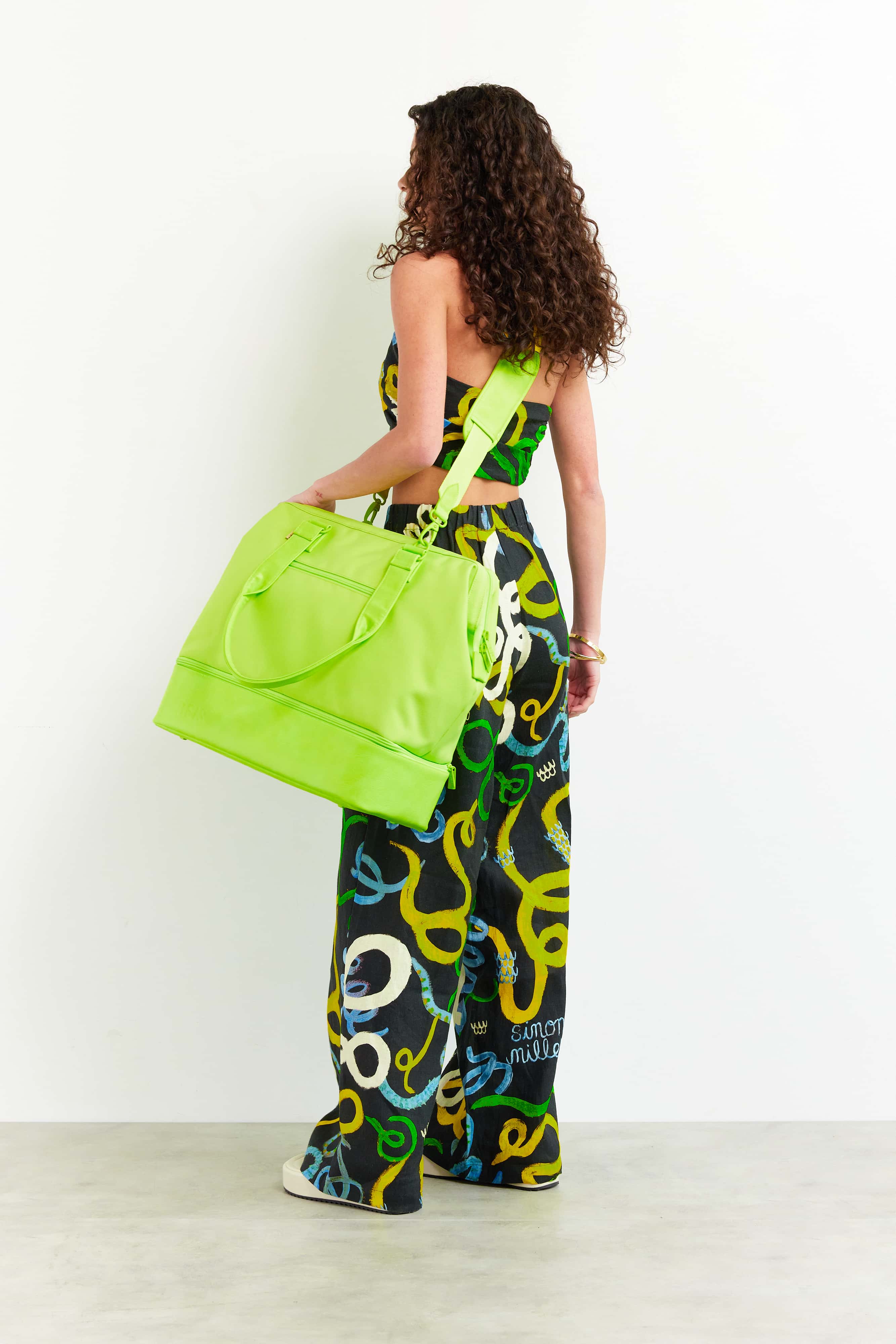 Mini neon green clearance bag