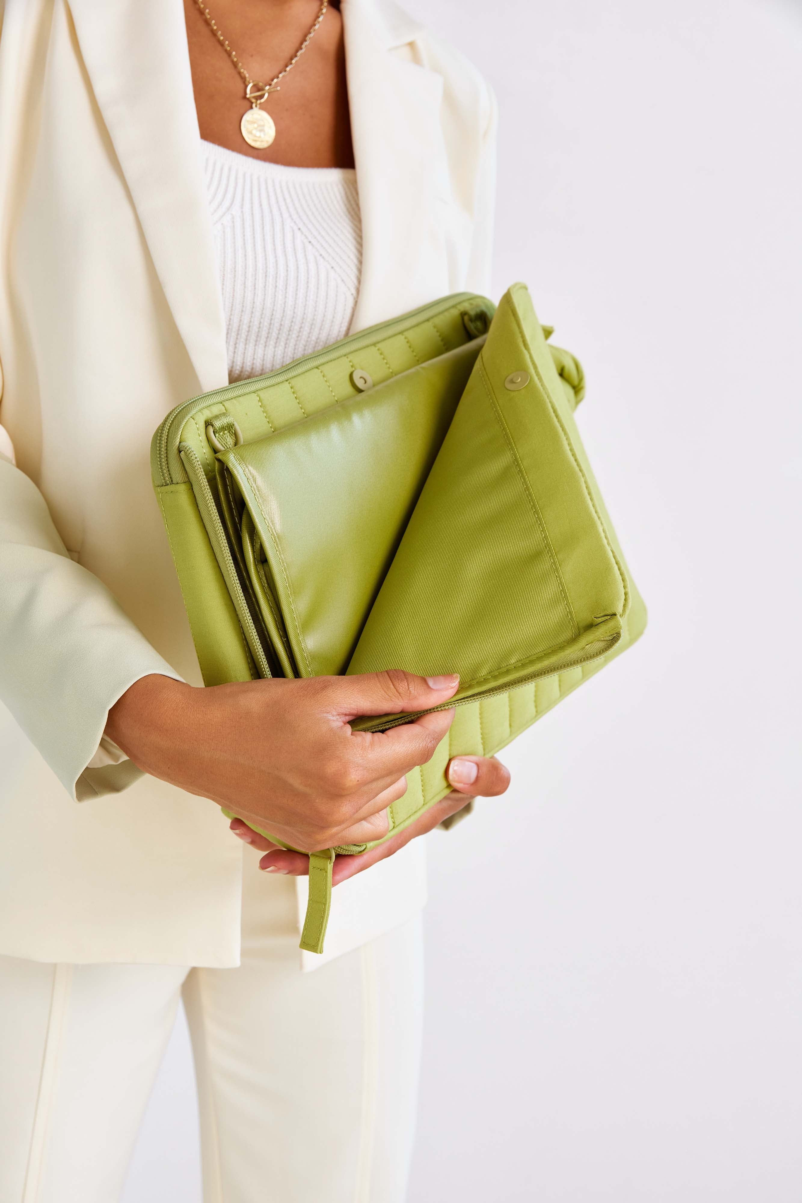 Lime green clutch sale