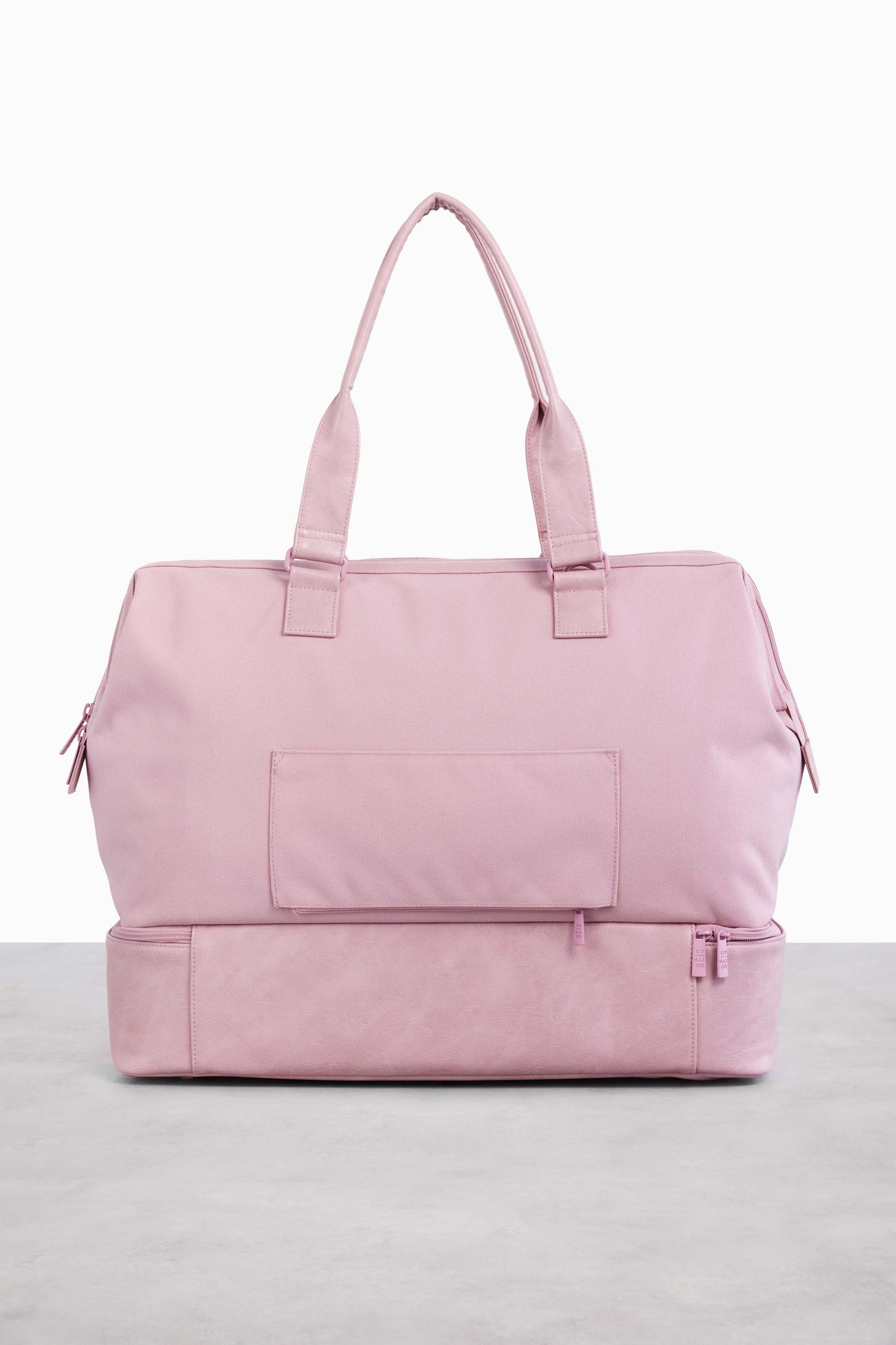 Pink weekender bag beis Clearance