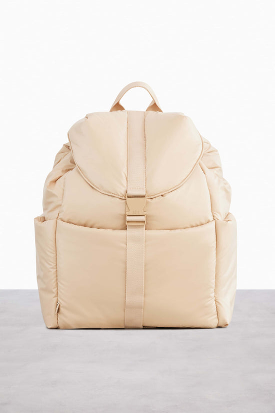 The Cargo Backpack in Beige