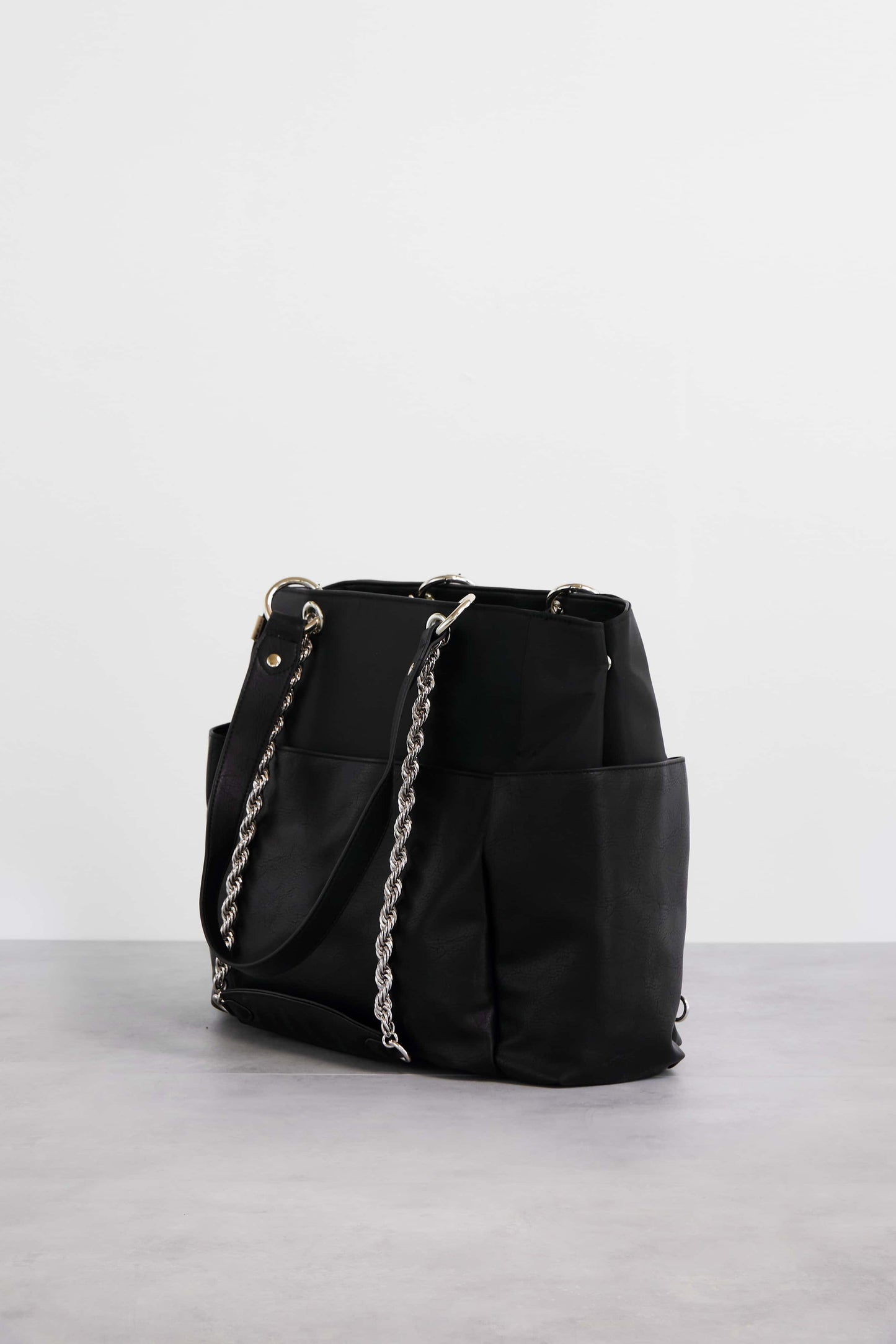 Diaper Bag Black Side 