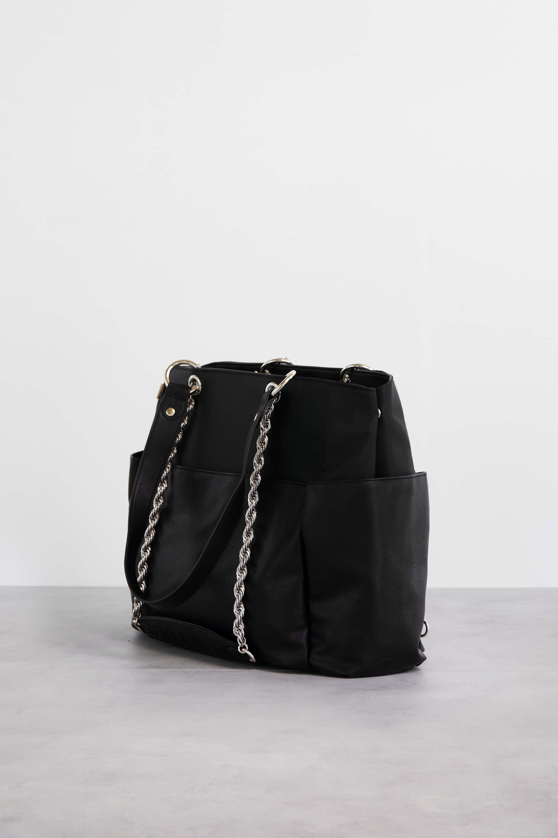 Diaper Bag Black Side 