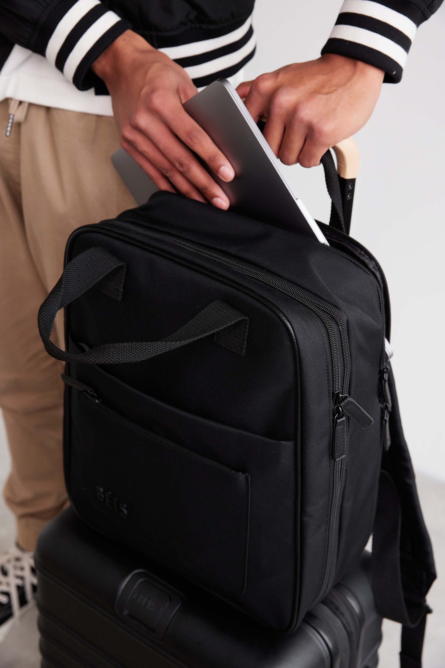 The Expandable Backpack in Black