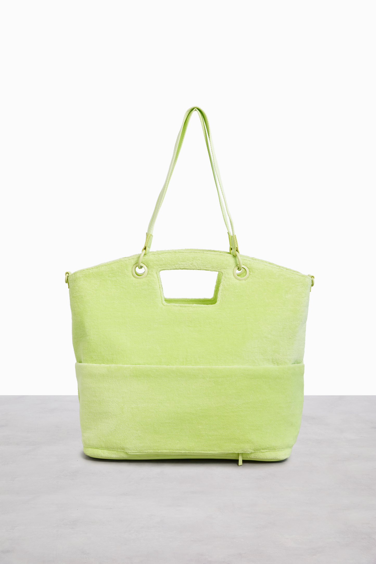The Terry Tote in Citron