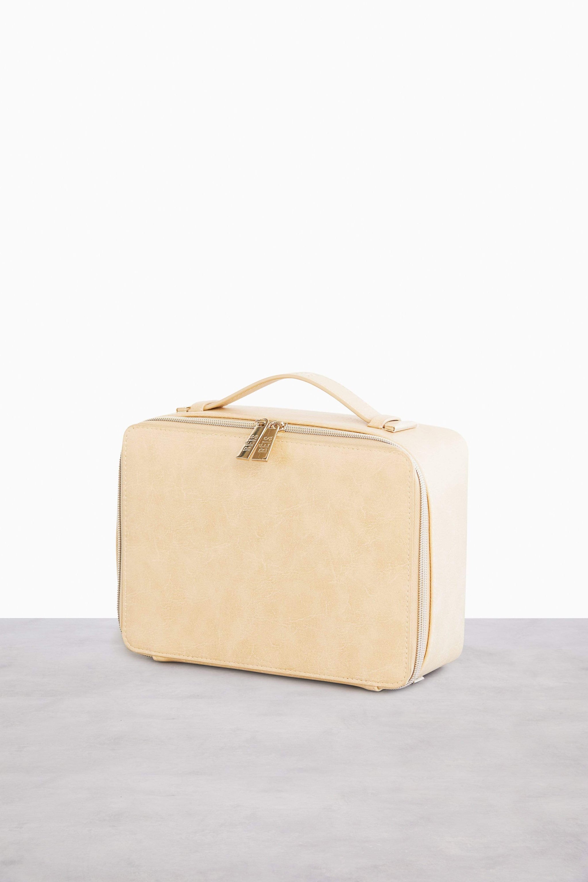 BÉIS 'The Cosmetic Case' in Beige Travel Makeup & Cosmetic Case BÉIS
