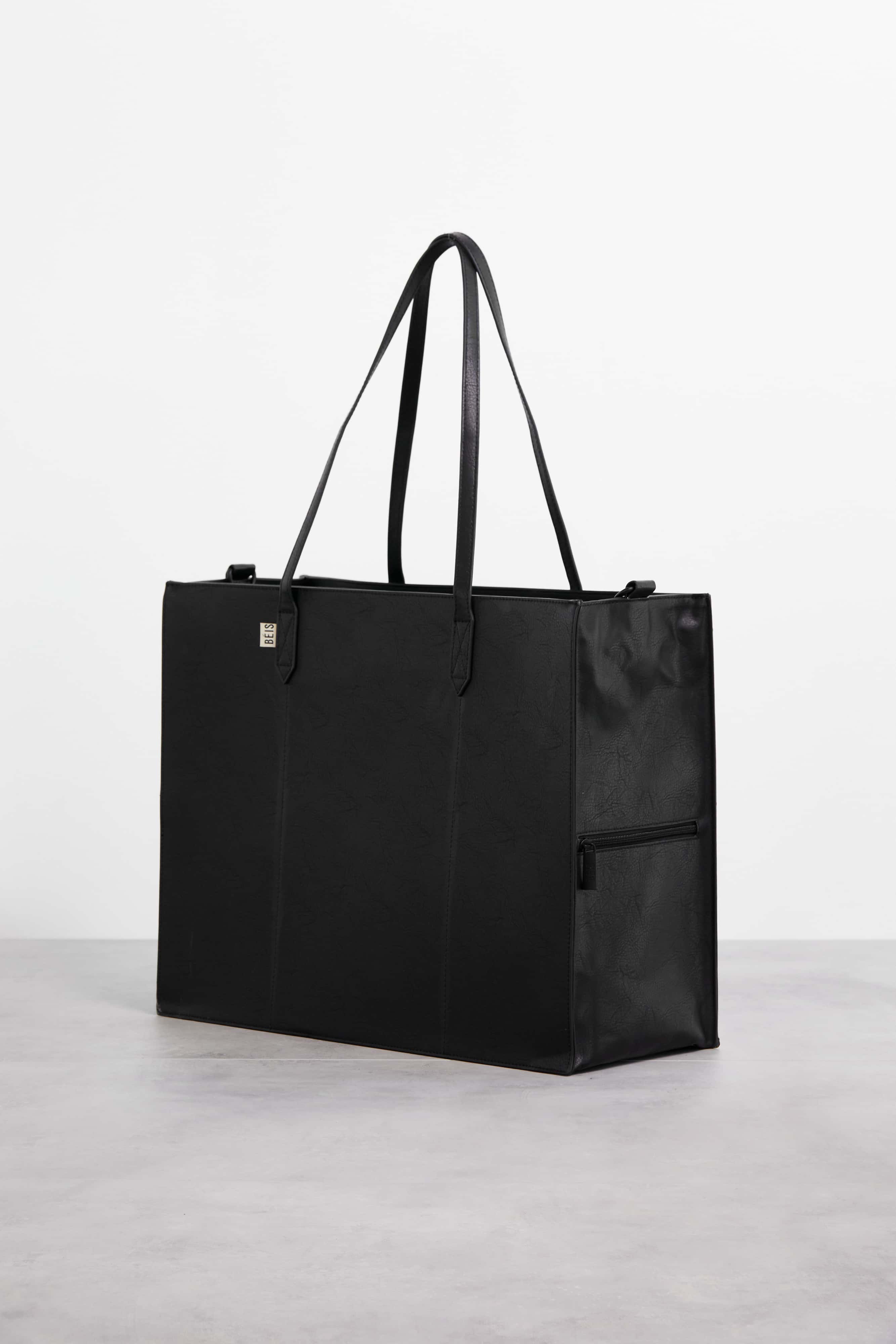 The Large Work Tote in Black