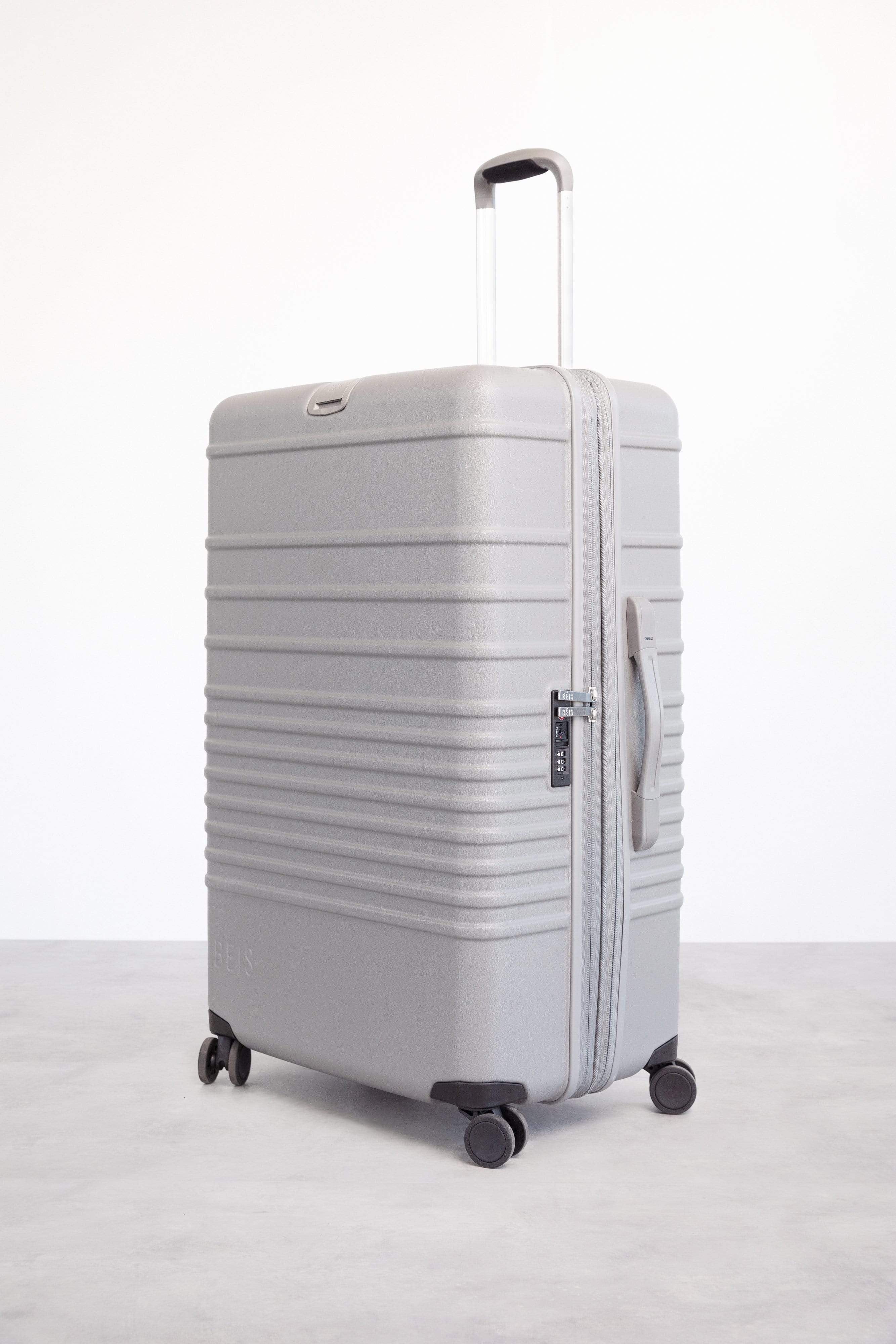 The Large Check In Roller in Grey