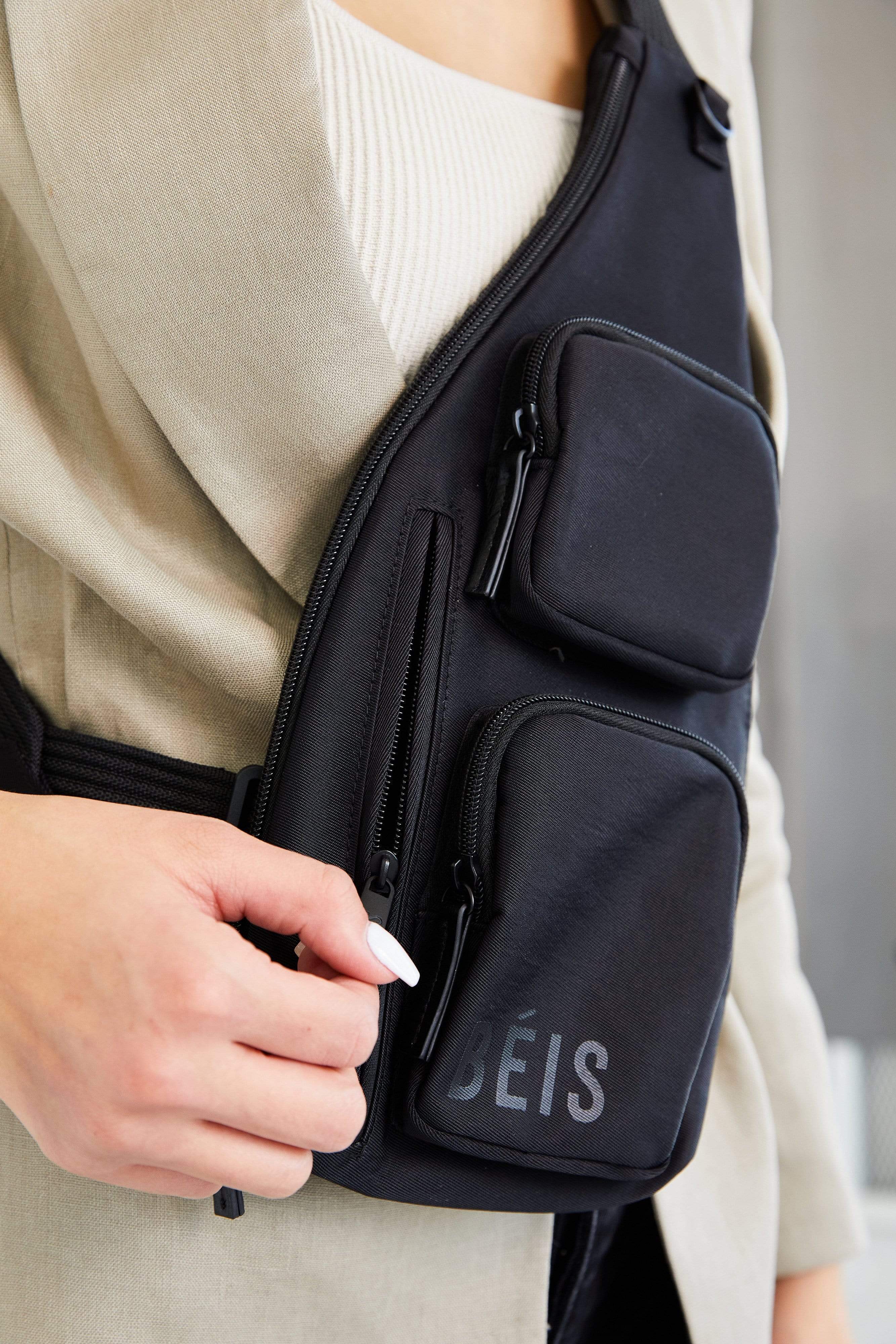 Popular Beis Survival Sling Backpack